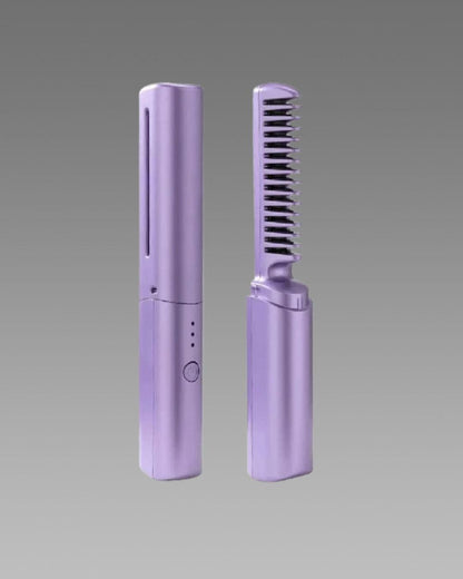 Portable Mini Hair Straightener Hot Comb