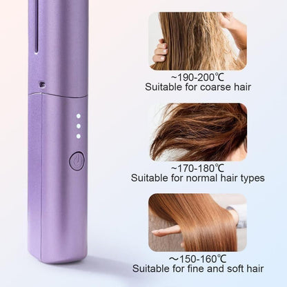 Portable Mini Hair Straightener Hot Comb